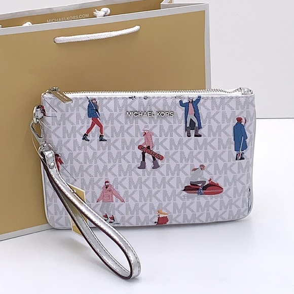 MICHAEL KORS JET SET GIRLS MULTIFUNCTIONAL WRISTLET TRIO BRIGHT WHITE MU… - Picture 4 of 13